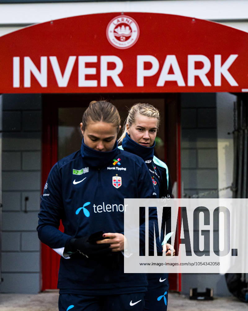 Ada Hegerberg of the Norwegian women s national football team during a training session on November 28, 2024 in Larne Photo Marius Simensen BILDBYRAN COP 238 bbeng dam football fotball fotboll norge norway practice soccer training trening träning uefa women s euro qualifier