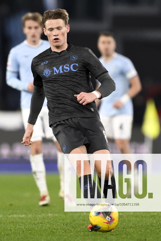Scott McTominay of SSC Napoli in action during the Italy cup football match between SS Lazio and SSC Napoli at Olimpico stadium in Rome (Italy), December 5, 2024. AndreaxStaccioli