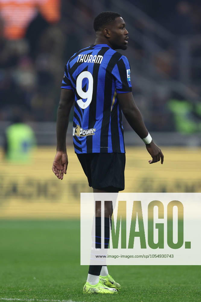 Serie A Fc Internazionale - Parma Calcio Marcus Thuram of Fc Internazionale looks on during the Serie A match beetween Fc Internazionale and Parma Calcio at Stadio Giuseppe Meazza on December 6, 2024 in Milan Italy . Milano Stadio Giuseppe Meazza Italy