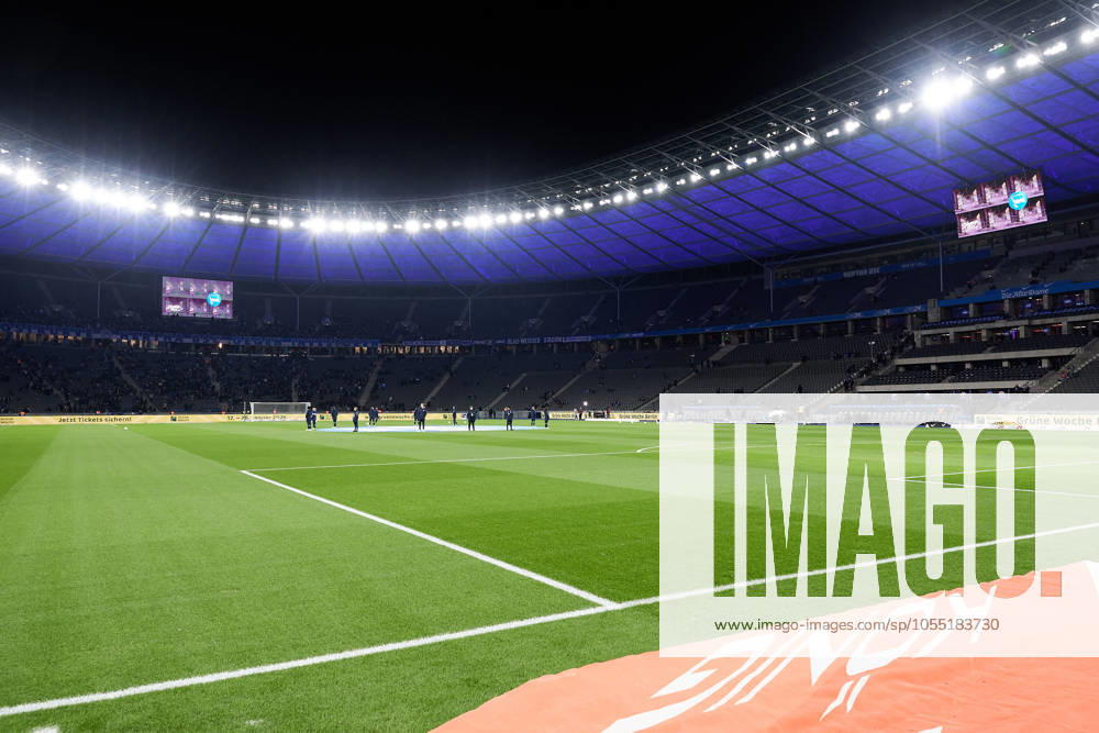 Mood picture Olympiastadion Berlin, Hertha BSC Berlin, GER, Hertha BSC vs SC Preussen Muenster, Soccer Men, 2 Bundesliga, Season 2024 2025, Matchday 16, 13 12 2024 DFL REGULATIONS PROHIBIT ANY USE OF PHOTOGRAPHS AS IMAGE SEQUENCES AND OR QUASI VIDEO GER, Hertha BSC vs SC Preussen Muenster, Soccer Men, 2 Bundesliga, Season 2024 2025, Matchday 16, 13 12 2024 Berlin