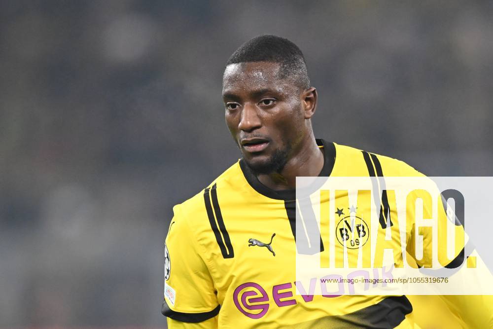 DORTMUND - Sehrou Guirassy of Borussia Dortmund during the UEFA Champions league match between Borussia Dortmund and FC Barcelona, Barca at the Signal Iduna Park on Dec. 11, 2024 in Dortmund, Germany. ANP Hollandse Hoogte UEFA Champions League 2024 25 League phase 6 2024 25 ANPxSportx xGerritxvanxKeulenxIVx 515702463 originalFilename: 515702463