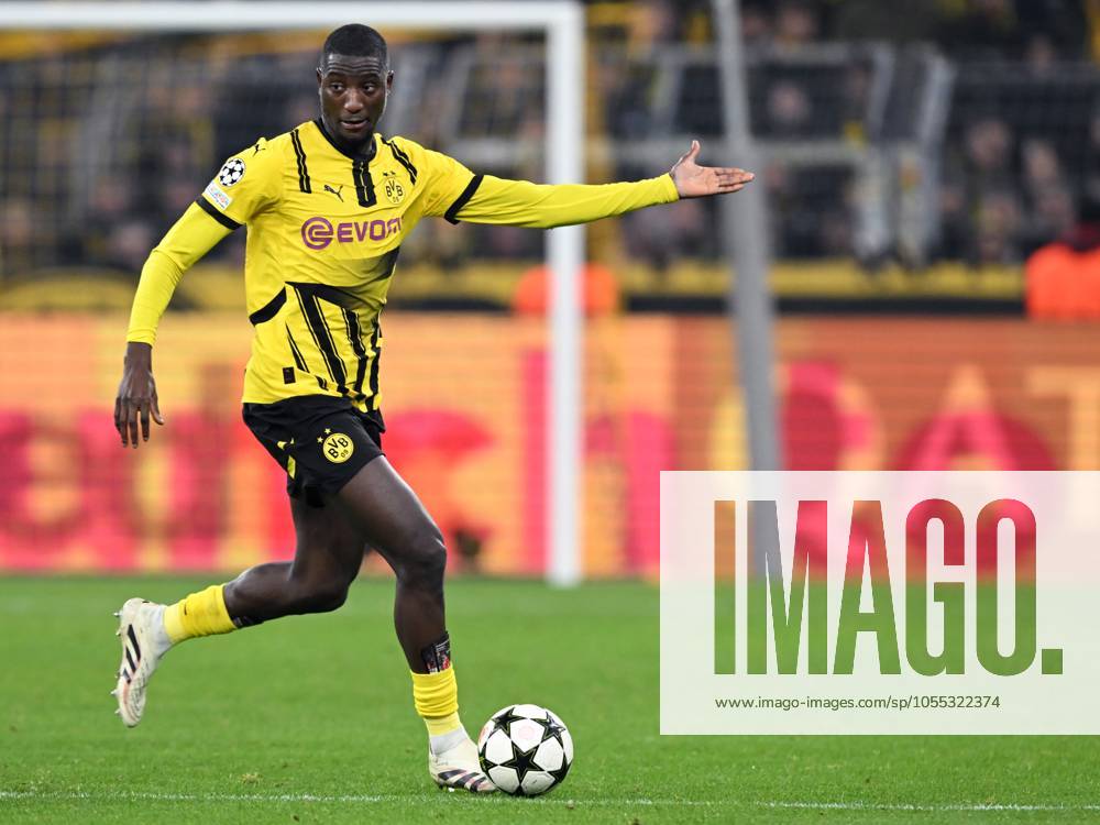 DORTMUND - Sehrou Guirassy of Borussia Dortmund during the UEFA Champions league match between Borussia Dortmund and FC Barcelona, Barca at the Signal Iduna Park on Dec. 11, 2024 in Dortmund, Germany. ANP Hollandse Hoogte UEFA Champions League 2024 25 League phase 6 2024 25 ANPxSportx xGerritxvanxKeulenxIVx 515702883 originalFilename: 515702883