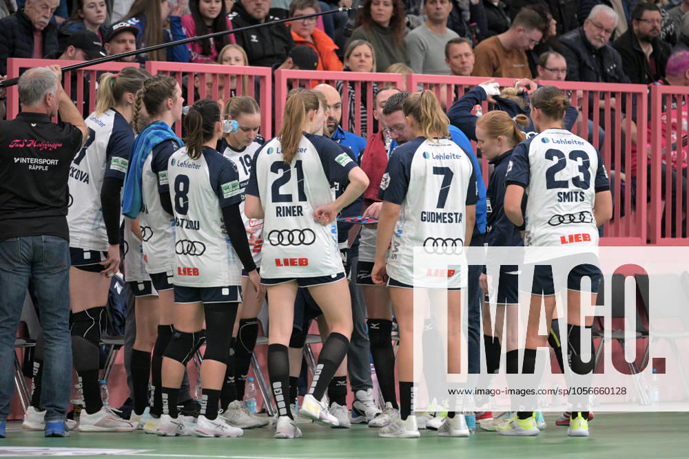 Time Out Sport Union Neckarsulm TusSies Metzingen vs Sport Union Neckarsulm, Handball, HBF, 10 League Matchday, Season 2024 2025, 29 12 2024 TusSies Metzingen vs Sport Union Neckarsulm, Handball, HBF, 10 League Matchday, Season 2024 2025, 29 12 2024 Tuebingen