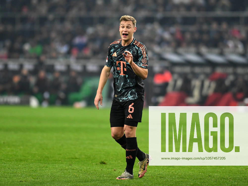 Joshua Kimmich FC Bayern Muenchen gestures during the Bundesliga match between Borussia Mönchengladbach and FC Bayern Munich at Stadium in Borussia Park on January 11, 2025 in Mönchengladbach, Germany Photo by Ralf Treese DeFodi Images Joshua Kimmich FC Bayern Muenchen gestures during the Bundesliga match between Borussia Mönchengladbach and FC Bayern München at Stadium in Borussia Park on January 11, 2025 in Mönchengladbach, Germany Photo by Ralf Treese DeFodi Images DFL regulations prohibit any use of photographs as image sequences and or quasi video Defodi 521 BMGFCB20250111 023 Defodi-521 DFL regulations prohibit any use of photographs as image sequences and or quasi-video.