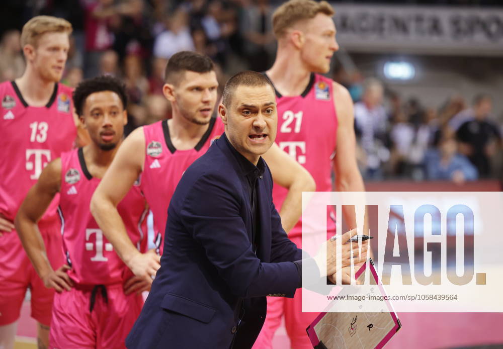 Coach Marko Stankovic Telekom Baskets Bonn vs Niners Chemnitz 19 Matchday Season 2024 25