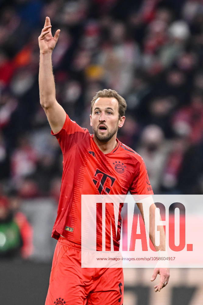 Harry Kane FC Bayern Muenchen gestures, gestures during the Bundesliga match between FC Bayern München and SV Werder Bremen, Allianz Arena on 07 February 2025 in Munich, Germany Photo by Harry Langer DeFodi Images Harry Kane FC Bayern Muenchen gestures during the Bundesliga match between FC Bayern München and SV Werder Bremen at Allianz Arena on February 7, 2025 in Munich, Germany Photo by Harry Langer DeFodi Images DFL regulations prohibit any use of photographs as image sequences and or quasi video Photo by Harry Langer DeFodi Images DFL regulations prohibit any use of photographs as image sequences and or quasi video Defodi 541 FCBSVW20250207 311 Defodi-541 DFL regulations prohibit any use of photographs as image sequences and or quasi-video.