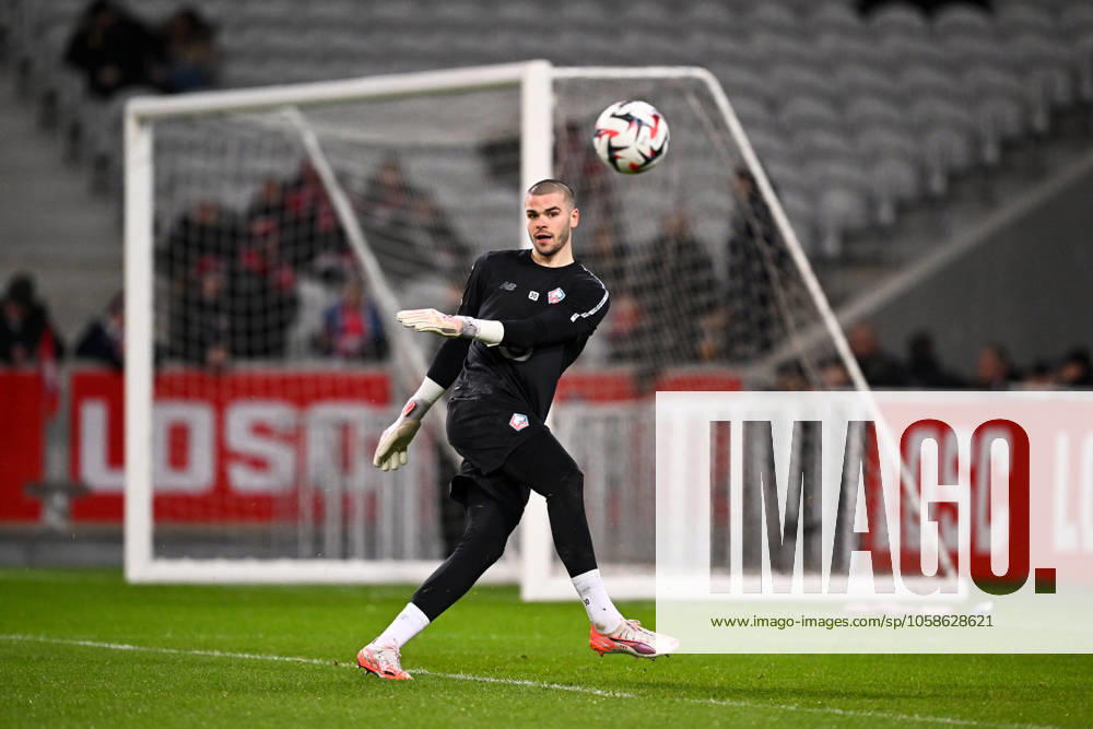 LOSC Lille v Le Havre Athletic Club - Ligue 1 McDonald s 2024 2025 30 Lucas CHEVALIER (losc) during the Ligue 1 McDonald s match between Lille and Le Havre at Stade Pierre Mauroy on February 8, 2025 in Lille, France. Lille France