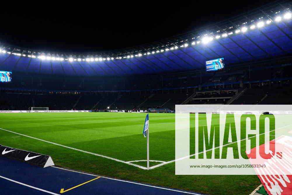 Mood picture Olympiastadion Berlin, Hertha BSC Berlin, GER, Hertha BSC vs 1 FC Kaiserslautern, Soccer men, 2 Bundesliga, Season 2024 2025, 21 Matchday, 08 02 2025 DFL REGULATIONS PROHIBIT ANY USE OF PHOTOGRAPHS AS IMAGE SEQUENCES AND OR QUASI VIDEO GER, Hertha BSC vs 1 FC Kaiserslautern, Soccer men, 2 Bundesliga, Season 2024 2025, 21 Matchday, 08 02 2025 Berlin
