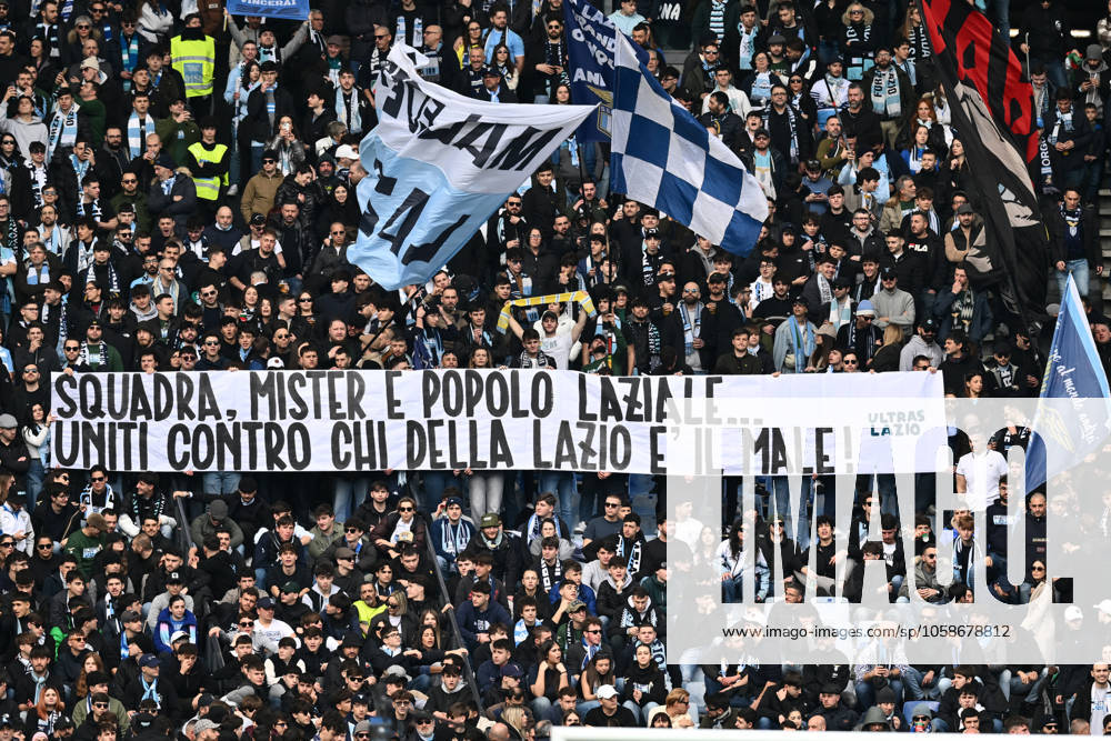 As Roma 09 02 2024 - campionato di calcio serie A Lazio-Monza foto Antonello Sammarco Image nella foto: tifosi Lazio