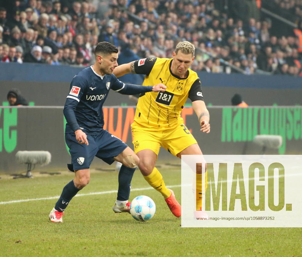 Soccer 1 Bundesliga, VfL Bochum Borussia Dortmund v l Georgios Masouras VfL Bochum , Niklas Süle Borussia Dortmund Bochum