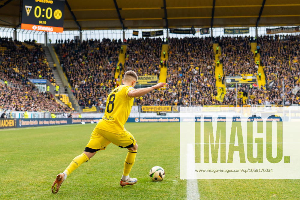 Lukas Scepanik Alemannia Aachen, 08 TSV Alemannia Aachen vs Borussia Dortmund II, Football, 3 Liga, 25 Matchday, Season 2024 2025, 22 02 2025 TSV Alemannia Aachen vs Borussia Dortmund II, Football, 3 Liga, 25 Matchday, Season 2024 2025, 22 02 2025 Aachen