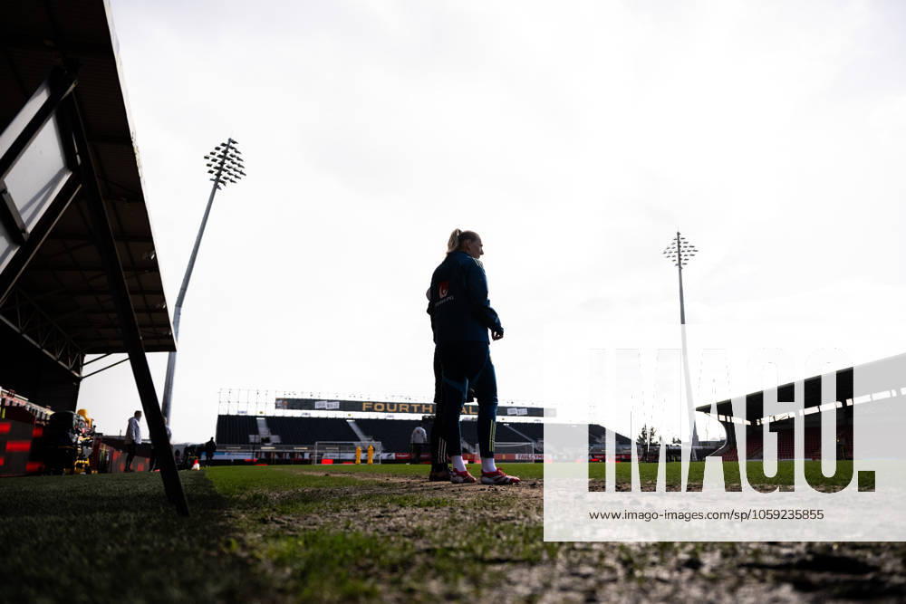Stina Blackstenius of the Swedish women s national football team at a training session on February 24, 2025 in Wrexham Photo Mathias Bergeld BILDBYRAN code MB MB1090 fotboll football soccer fotball nations league uefa womens nations league träning practice training sverige sweden dam bbeng