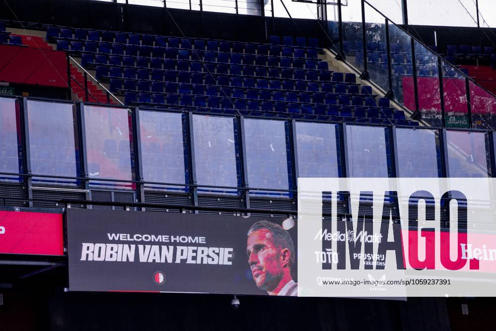 , Stadion Feijenoord ˜De Kuip , Season 2024 2025 , Football , Eredivisie . Presentation of new Feyenoord head coach Robin van Persie Presentation of Robin van Persie x28028934x