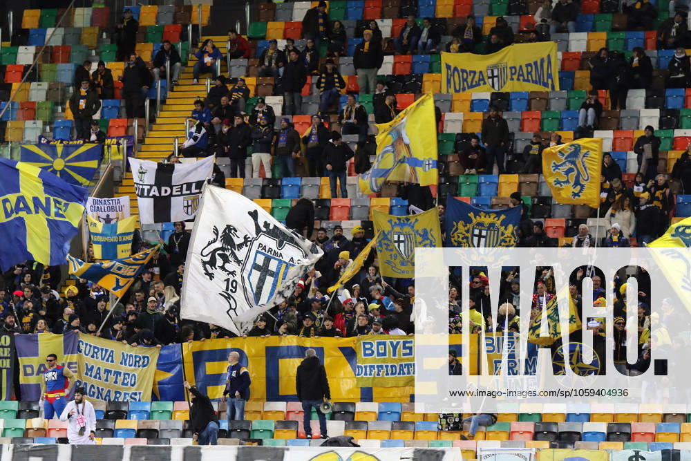 Fans during the Serie A soccer match between Udinese and Parma at the Bluenergy Stadium in Udine, north east Italy - Saturday, March 01,2025 - soccer