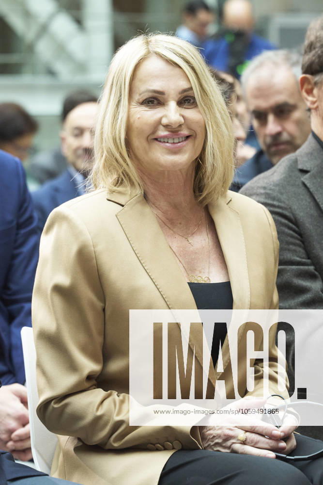 Laureus World Sports Awards 2025 Nominees press conference, PK, Pressekonferenz Nadia Comaneci attends Laureus World Sports Awards 2025 Nominees press conference at Real Casa de Correos on March 3, 2025 in Madrid, Spain Photo by IMAGO MPG Madrid Real Casa de Correos Madrid Spain
