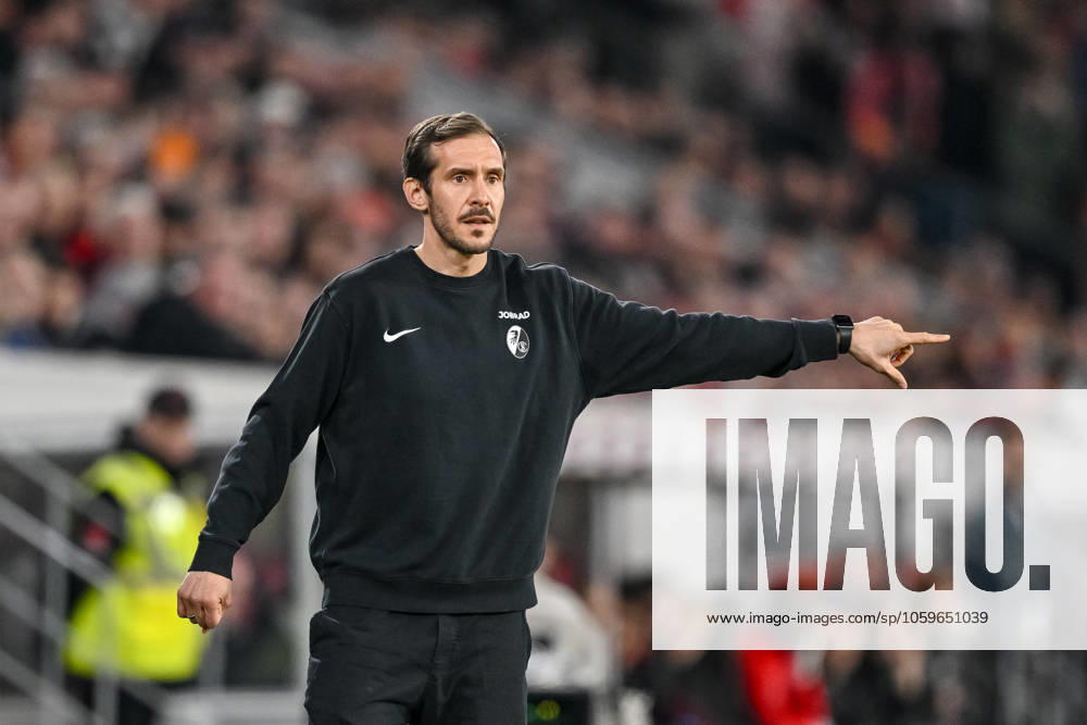 Trainer Julian Schuster SC Freiburg gestures, gestures during the Bundesliga match between SC Freiburg and RB Leipzig, Europa Park Stadium on March 08, 2025 in Freiburg, Germany Photo by Harry Langer DeFodi Images Trainer Julian Schuster SC Freiburg gestures during the Bundesliga match between SC Freiburg and RB Leipzig at Europa Park Stadium on March 8, 2025 in Freiburg, Germany Photo by Harry Langer DeFodi Images DFL regulations prohibit any use of photographs as image sequences and or quasi video Photo by Harry Langer DeFodi Images DFL regulations prohibit any use of photographs as image sequences and or quasi video