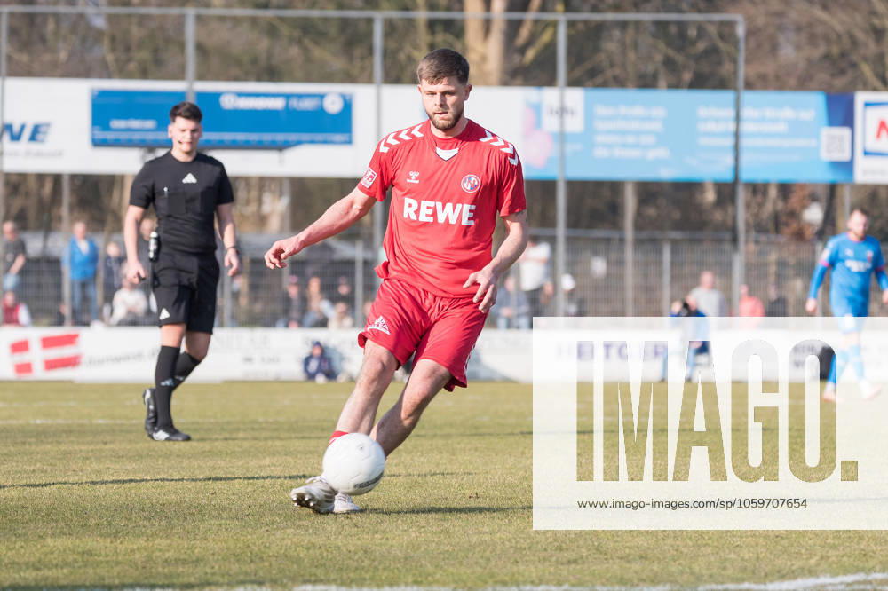Soccer I Men I Season 2024 2025 I Regionalliga Nord I 25 Matchday I FC Eintracht Norderstedt SV Drochtersen Assel I 09 03 2025 Yannik Nuxoll 3, EN03 For editorial use only Norderstedt Edmund Plambeck Stadion, Ochsenzoller Str 58 Schleswig Holstein Germany