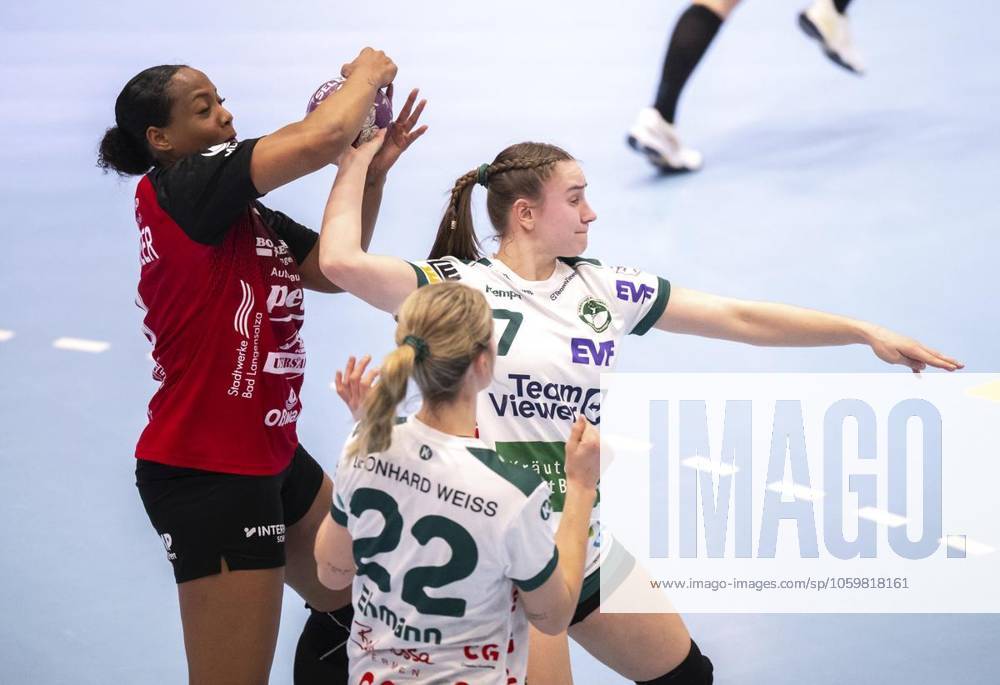 HANDBALL WOMEN 1 BUNDESLIGA 21 GAME DAY THC FRISCH AUF GÖPPINGEN p 12 03 2025 Bad Langensalza Handball Women 1 Bundesliga Women Season 2024 2025 Salzhalle 21 Matchday Thüringer HC FRISCH AUF Göppingen in photo Sharon Nooitmeer 3 Thüringer HC in duel with Lea Watzl 7 FRISCH AUF Göppingen Germany Thueringen Bad Langensalza Copyright SaschaxFromm