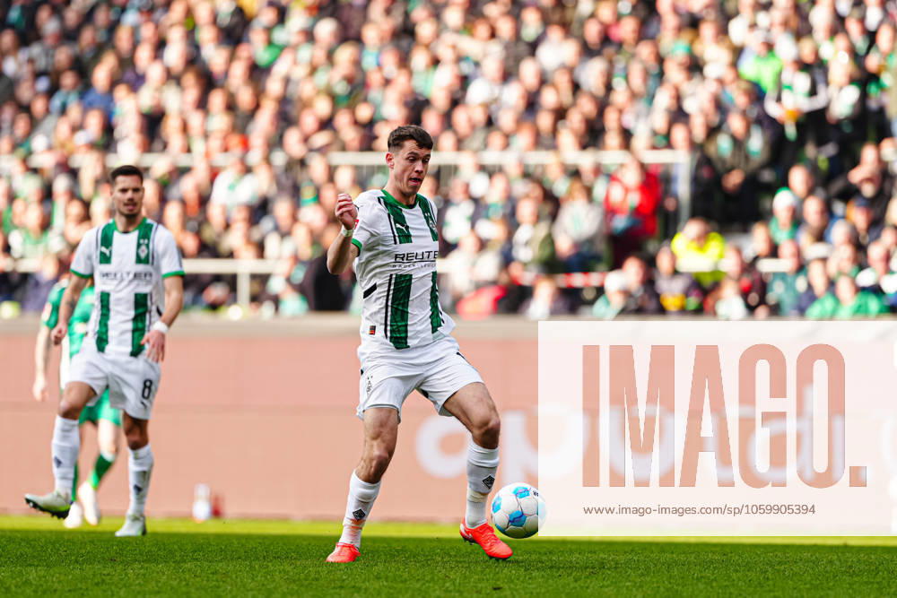 Philipp Sander Borussia Moenchengladbach, 16 GER, SV Werder Bremen vs Borussia Moenchengladbach, Football, Bundesliga, Matchday 26, Season 2024 25, 15 03 2025 DFL REGULATES PROHIBIT ANY USE OF PHOTOGRAPHS AS IMAGE SEQUENCES AND OR QUASI VIDEO GER, SV Werder Bremen vs Borussia Moenchengladbach, Football, Bundesliga, Matchday 26, Season 2024 25, 15 03 2025 Bremen