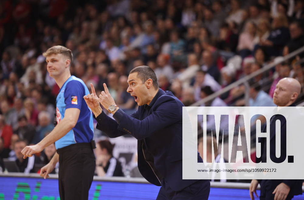 Coach Marko Stankovic Telekom Baskets Bonn vs Bamberg Baskets 24 Matchday Season 2024 25