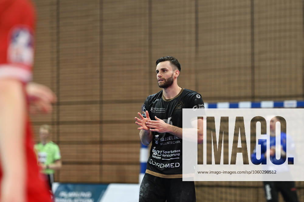 Sebastian Greß HC Elbflorenz 2006, 25 HC Elbflorenz 2006 vs Eulen Ludwigshafen, 2 Handball Bundesliga Men, Season 2024 2025, 26 03 2025 HC Elbflorenz 2006 vs Eulen Ludwigshafen, 2 Handball Bundesliga Men, Season 2024 2025, 26 03 2025 Dresden