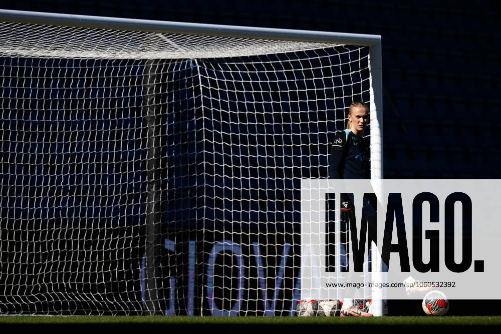 Goalkeeper Selma Panengstuen of the Norwegian women s national football team during a training session on April 2, 2025 in Oslo Photo Vegard Grott BILDBYRAN kod VG VG0738 bbeng fotboll football soccer fotball norge norway women dam nations league träning practice training trening