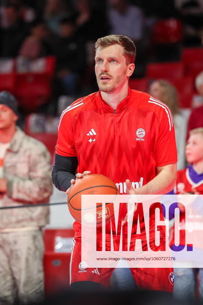 Andreas Obst FC Bayern Basketball, 13 , GER, FC Bayern Muenchen vs Basketball Loewen Braunschweig, Basketball, easycredit Basketball Bundesliga, BBL, 27 Matchday, Season 2024 2025, 06 04 2025, GER, FC Bayern Muenchen vs Basketball Loewen Braunschweig, Basketball, easycredit Basketball Bundesliga, BBL, 27 Matchday, Season 2024 2025, 06 04 2025 Muenchen