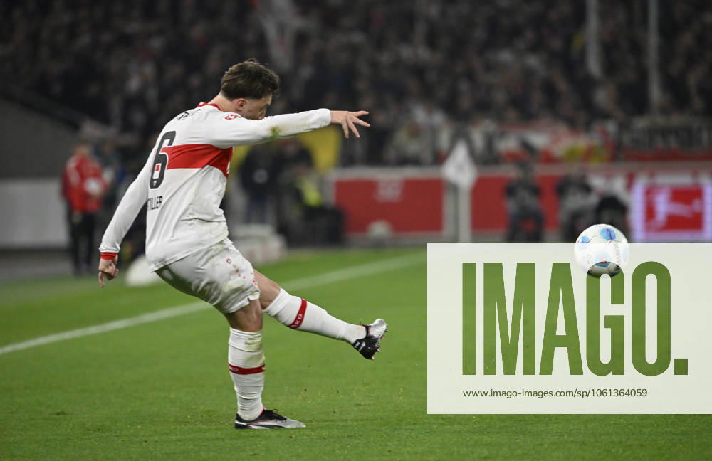 Goal kick Action Goal chance Angelo Stiller VfB Stuttgart 06 VfB Stuttgart vs 1 FC Heidengheim 1846 25 04 2025 DFL REGULATIONS PROHIBIT ANY USE OF PHOTOGRAPHS AS IMAGE SEQUENCES AND OR QUASI VIDEO VfB Stuttgart vs 1 FC Heidengheim 1846