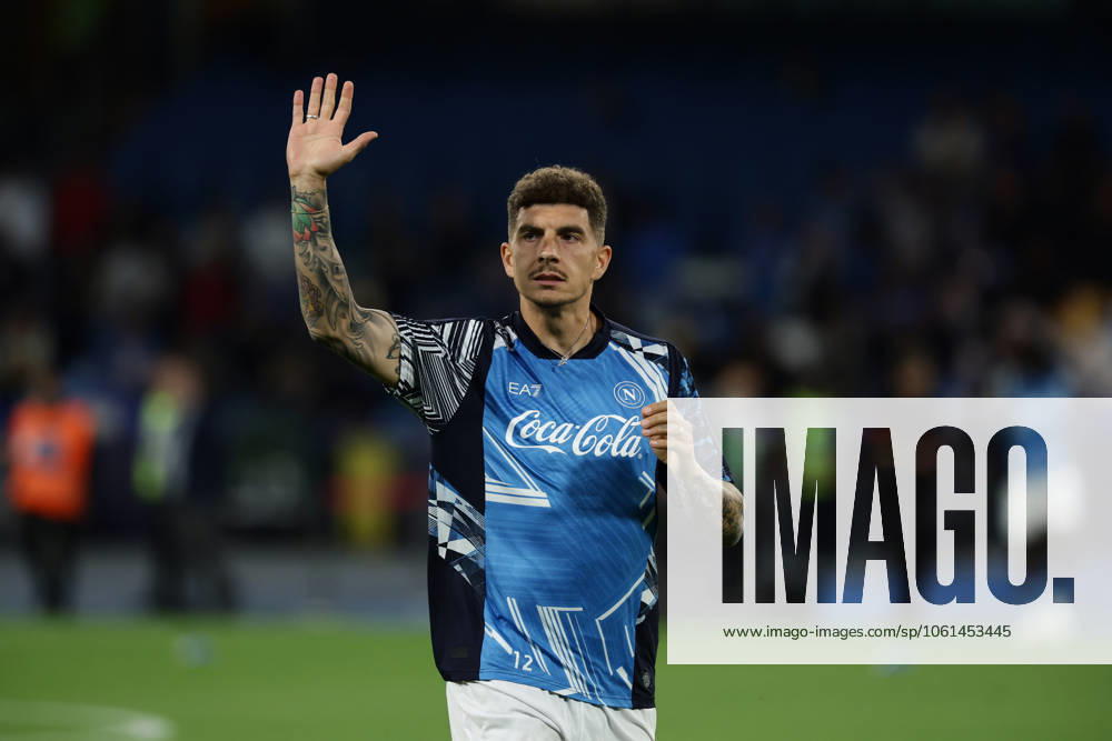Napolis Giovanni Di Lorenzo during the Serie A soccer match between Napoli and Torino at the Diego Armando Maradona Stadium in Naples, southern italy - Sunday , April 27 , 2025. - Soccer .