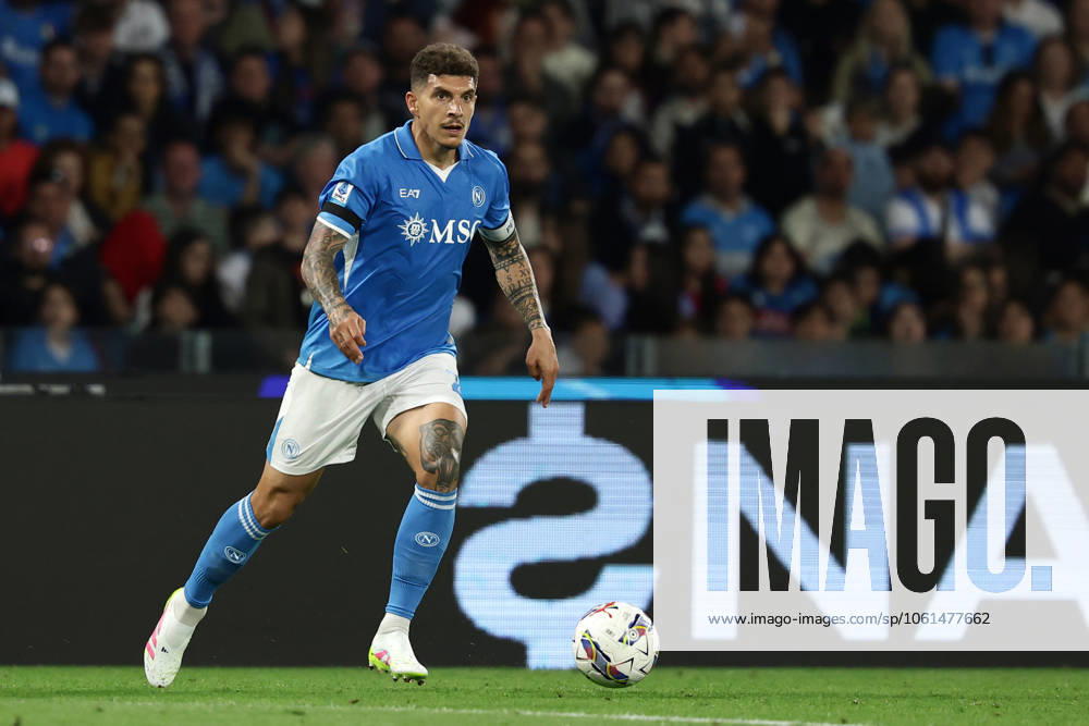 Napolis Giovanni Di Lorenzo during the Serie A soccer match between Napoli and Torino at the Diego Armando Maradona Stadium in Naples, southern italy - Sunday , April 27 , 2025. - Soccer .