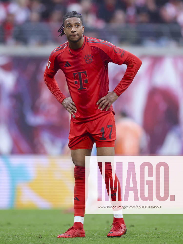Michael Olise FC Bayern Muenchen looks dejected, Bundesliga, RB Leipzig v FC Bayern München, Red Bull Arena on 03 May 2025 in Leipzig, Germany Photo by Marco Steinbrenner DeFodi Images Michael Olise FC Bayern Muenchen looks dejected, Bundesliga, RB Leipzig v FC Bayern München, Red Bull Arena, May 3, 2025 in Leipzig, Germany Photo by Marco Steinbrenner DeFodi Images DFL regulations prohibit any use of photographs as image sequences and or quasi video