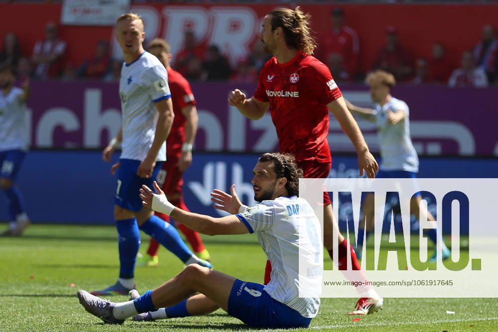 Soccer 2 Bundesliga, 1 FC Kaiserslautern SV Darmstadt 98 v l Fraser Hornby SV Darmstadt 98 Kaiserslautern