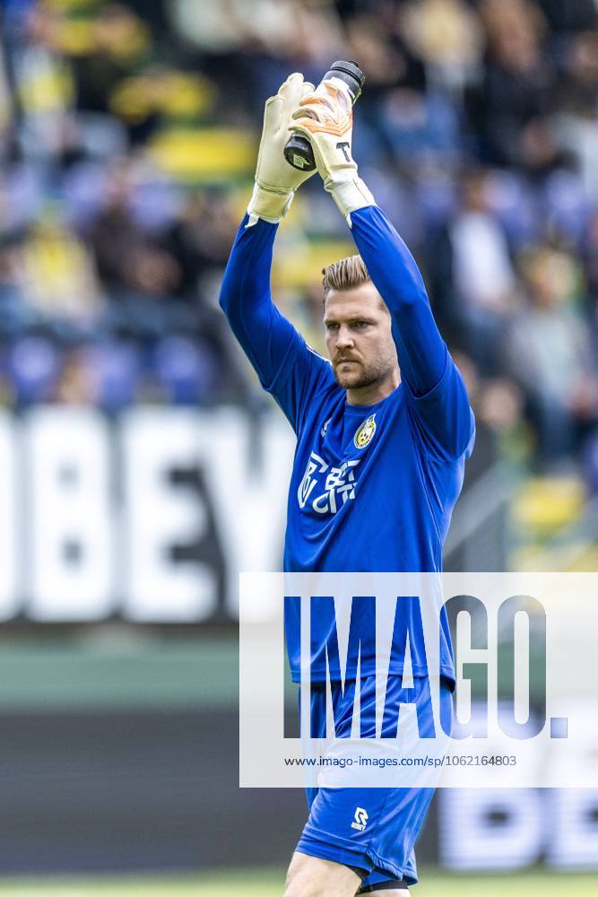SITTARD - Fortuna Sittard goalkeeper Mattijs Branderhorst during the Dutch Eredivisie match between Fortuna Sittard and FC Utrecht at the Fortuna Sittard Stadium on May 18, 2025 in Sittard, Netherlands. ANP MARCEL VAN HOORN Dutch Eredivisie 2024 25 ANPxSportx IVx 527907522 originalFilename: 527907522