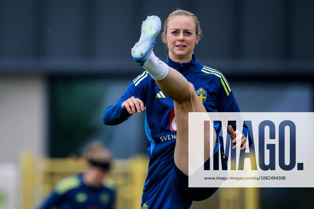 Amanda Ilestedt of the Swedish womens national football team during a training session on May 27, 2025 in Fidenza Photo Ludvig Thunman BILDBYRAN kod LT LT0702 fotboll football soccer fotball sverige sweden dam bbeng