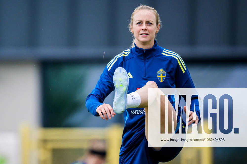 Amanda Ilestedt of the Swedish womens national football team during a training session on May 27, 2025 in Fidenza Photo Ludvig Thunman BILDBYRAN kod LT LT0702 fotboll football soccer fotball sverige sweden dam bbeng
