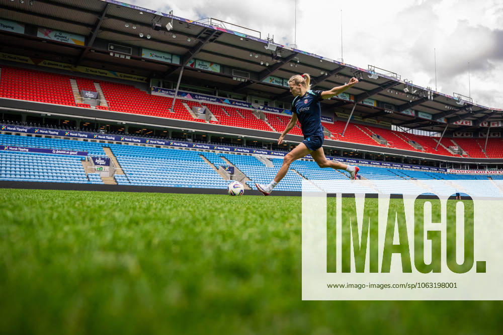 Ada Hegerberg of the Norwegian women s national football team during a training session on June 23, 2025 in Oslo Photo Vegard Grott BILDBYRAN kod VG VG0769 bbeng fotboll football soccer fotball norge norway women dam träning practice training trening pre camp precamp