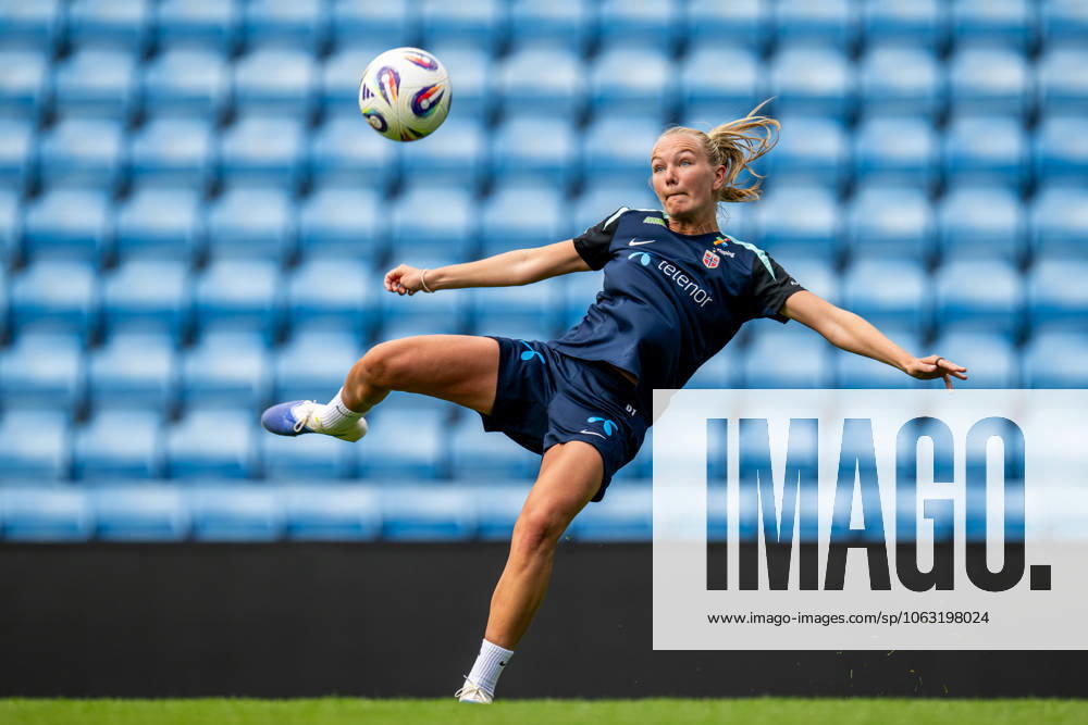 Frida Maanum of the Norwegian women s national football team during a training session on June 23, 2025 in Oslo Photo Vegard Grott BILDBYRAN kod VG VG0769 bbeng fotboll football soccer fotball norge norway women dam träning practice training trening pre camp precamp