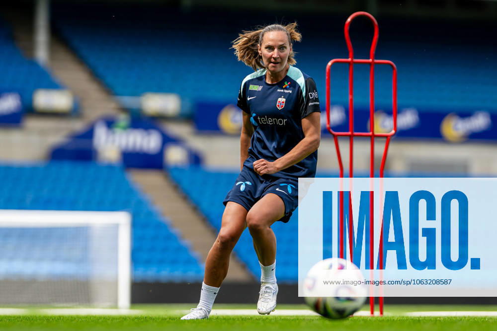 Marit Bratberg Lund of the Norwegian women s national football team during a training session on June 23, 2025 in Oslo Photo Vegard Grott BILDBYRAN kod VG VG0769 bbeng fotboll football soccer fotball norge norway women dam träning practice training trening pre camp precamp
