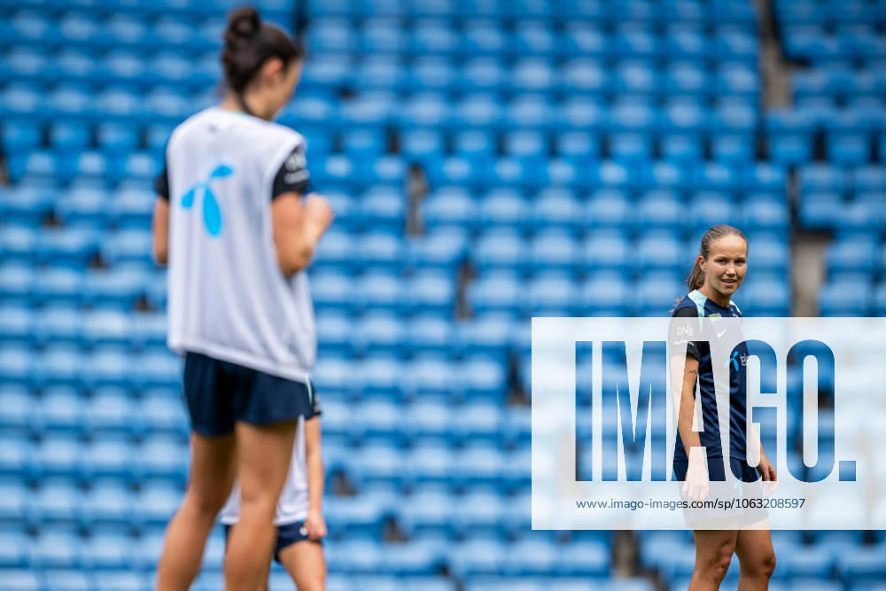 Guro Reiten of the Norwegian women s national football team during a training session on June 23, 2025 in Oslo Photo Vegard Grott BILDBYRAN kod VG VG0769 bbeng fotboll football soccer fotball norge norway women dam träning practice training trening pre camp precamp