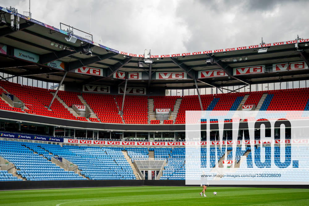 Goalkeeper Selma Panengstuen of the Norwegian women s national football team during a training session on June 23, 2025 at Ullevaal Stadion in Oslo Photo Vegard Grott BILDBYRAN kod VG VG0769 bbeng fotboll football soccer fotball norge norway women dam träning practice training trening pre camp precamp arena