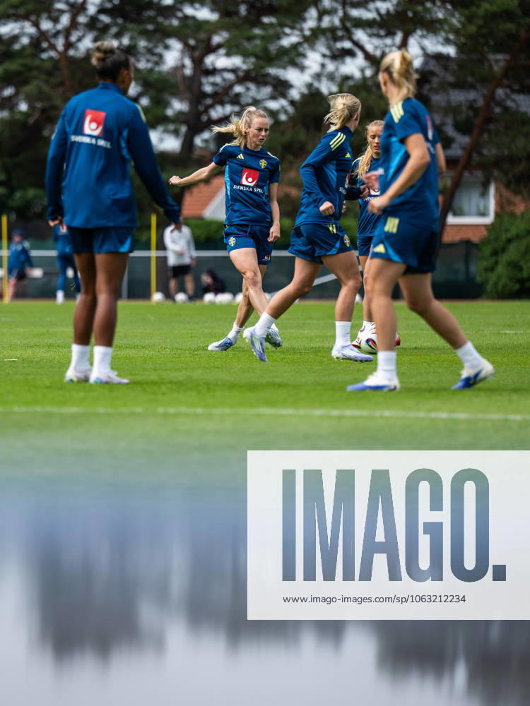 Amanda Ilestedt of the Swedish women s national football team during a training session on June 24, 2025 in Ahus Photo Mathias Bergeld BILDBYRAN code MB MB1150 fotboll football soccer fotball träning practice training sverige sweden dam bbeng kvinner women