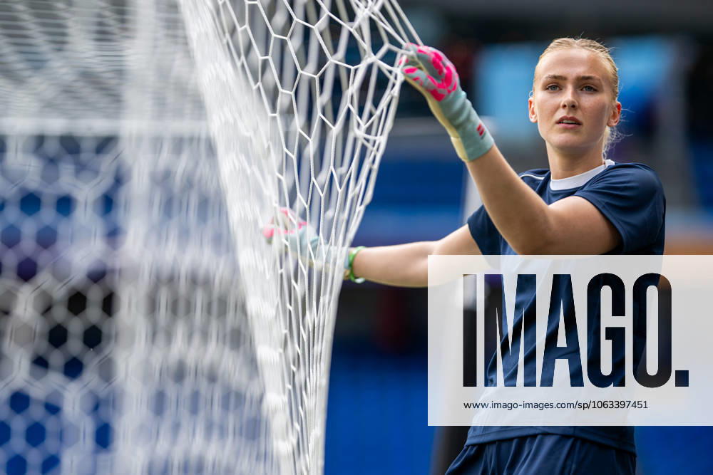 Goalkeeper Selma Panengstuen of the Norwegian women s national football team during a training session ahead of the UEFA Women s Euro 2025 on July 1, 2025 in Basel Photo Vegard Grott BILDBYRAN kod VG VG0777 bbeng fotboll football soccer fotball fotballs em fotball em europamästerskap em uefa womens euro em 2025 träning practice training trening norge norway dam day 1