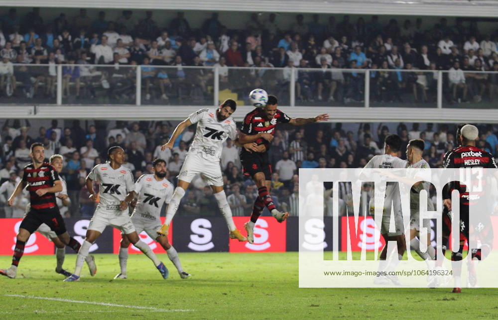 Match between Santos and Flamengo Santos (SP), 7 16 2025 - Football Santos x Flamengo - Danilo, during the match between Santos x Flamengo, valid for the 14th round of the Brazilian Championship Series A, held at Vila Belmiro, this Wednesday (16). Sao Paulo Brasil