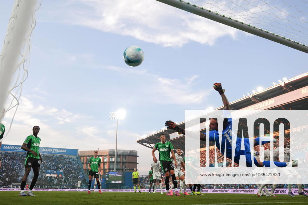 Napoli s Kevin De Bruyne goal 0-2 during the Serie A soccer match between Sassuolo and Napoli at the Mapei Stadium Cittˆ del Tricolore in Reggio Emilia, north Italy - Saturday, August 23, 2025 - - Soccer -