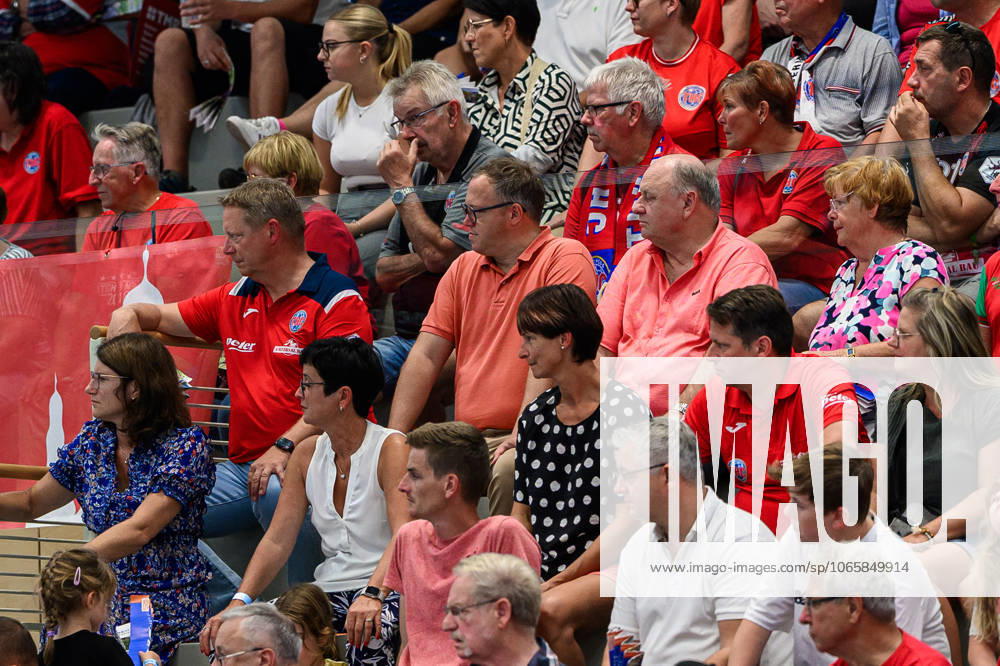 Mario Voigt Minister President Thuringia, CDU GER, Thuringia, Thueringer HC vs SV Union Halle Neustadt, Alsco Handball Bundesliga Frauen, 1 Handballbundesliga Frauen, Handball, 1 Matchday, Season 2025 2026, Sunday, 3