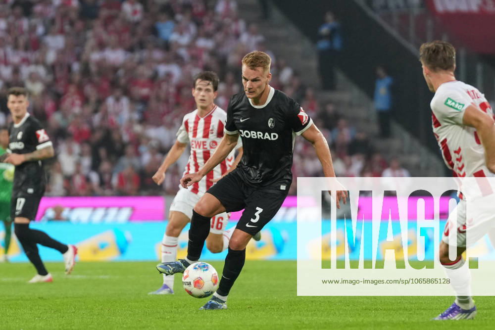 Philipp Lienhart SC Freiburg, 03 on the ball , Germany, Soccer, 1 Bundesliga, 2 Matchday, 2025 2026, 1 FC Köln vs SC Freiburg, 31 08 2025, RheinEnergieSTADION, Cologne, Germany DFL REGULATIONS PROHIBIT ANY USE OF PHOTOGRAPHS AS IMAGE SEQUENCES AND OR QUASI VIDEO Köln RheinEnergieSTADION Nordrhein Westfalen Germany
