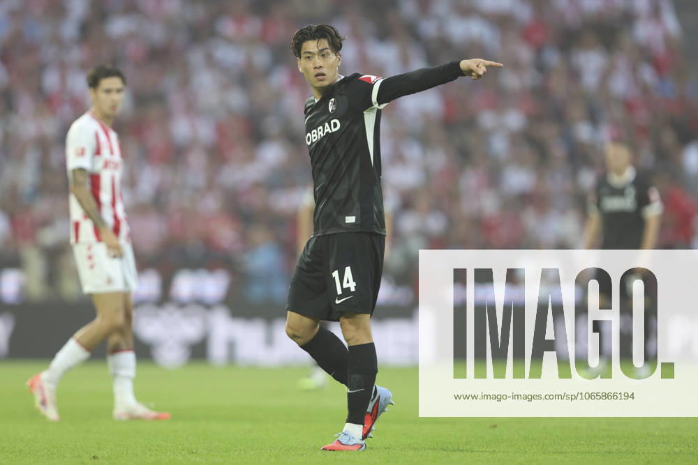 Yuito Suzuki SC Freiburg gestures, gestures during the Bundesliga match between 1 FC Köln and Sport Club Freiburg, RheinEnergieSTADION on August 31, 2025 in Cologne, Germany Photo by Oliver Kaelke DeFodi Images Yuito Suzuki SC Freiburg gestures during the Bundesliga match between 1 FC Köln and Sport Club Freiburg at RheinEnergieSTADION on August 31, 2025 in Köln, Germany Photo by Oliver Kaelke DeFodi Images DFL regulations prohibit any use of photographs as image sequences and or quasi video Photo by Oliver Kaelke DeFodi Images