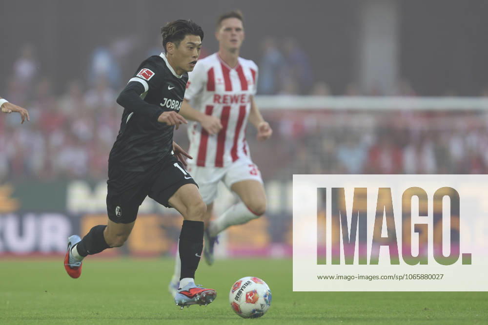 Yuito Suzuki SC Freiburg in action, on the ball, individual action during the Bundesliga match between 1 FC Köln and Sport Club Freiburg, RheinEnergieSTADION on August 31, 2025 in Cologne, Germany Photo by Oliver Kaelke DeFodi Images Yuito Suzuki SC Freiburg controls the ball during the Bundesliga match between 1 FC Köln and Sport Club Freiburg at RheinEnergieSTADION on August 31, 2025 in Köln, Germany Photo by Oliver Kaelke DeFodi Images DFL regulations prohibit any use of photographs as image sequences and or quasi video Photo by Oliver Kaelke DeFodi Images