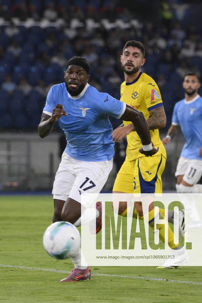Lazios Nuno Tavares during the Serie A Enilive soccer match between SS Lazio and Hellas Verona at the Rome s Olympic stadium, Italy - Sunday, August 31, 2025. - Soccer.