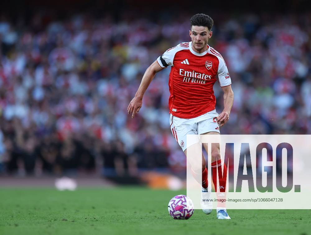 Declan Rice of Arsenal Arsenal v Leeds United, Premier League, Football, Emirates Stadium, London, UK - 23 Aug 2025London Emirates Stadium United Kingdom